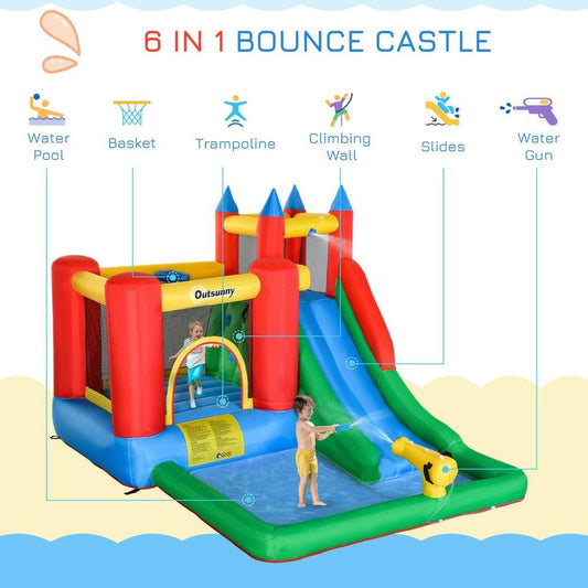 6 in 1 bouncy castle