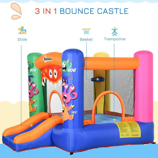 3 in 1 bouncy castle